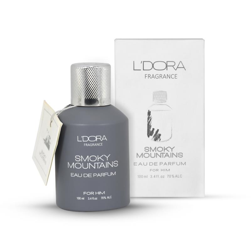 ادوپرفیوم مردانه مدل SMOKY MOUNTAINS لدورا فرگرنس 100 میلی‌لیتر