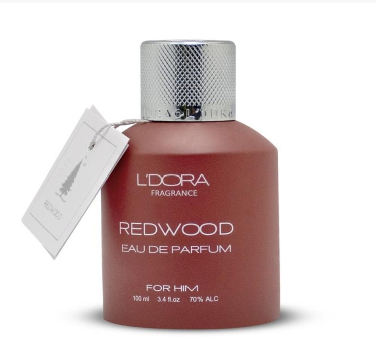 ادوپرفیوم مردانه مدل REDWOOD لدورا فرگرنس 100 میلیلیتر